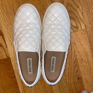 Steve Madden Quilted Faux Leather Loafer